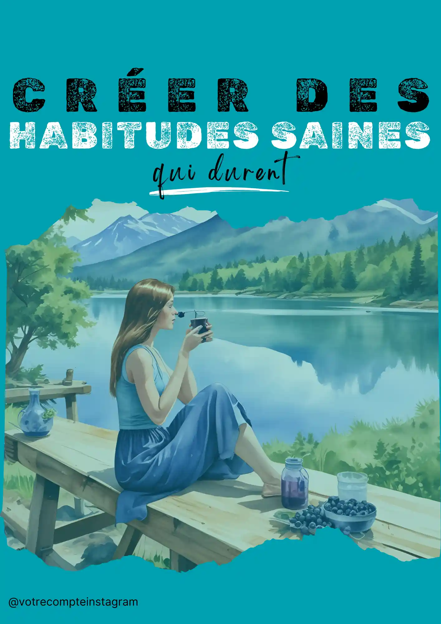 Couverture Créer des habitudes saines qui durent