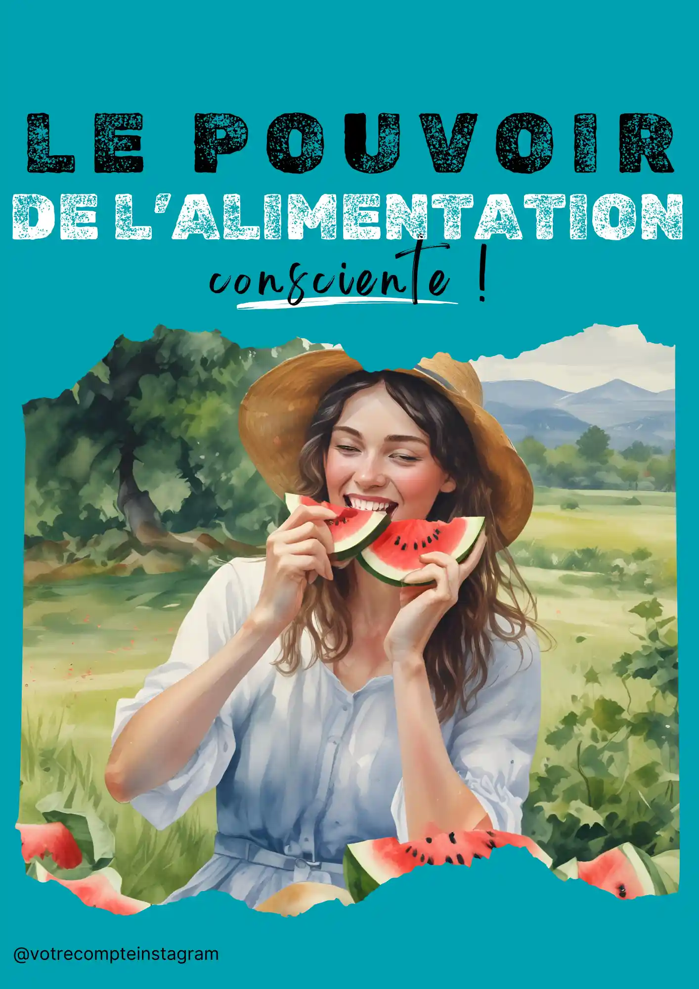 Couverture Fiche Le pouvoir de l'alimentation consciente