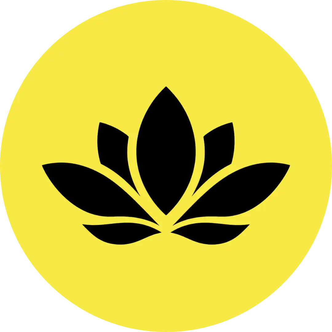 Picto coaching sante avec fond jaune