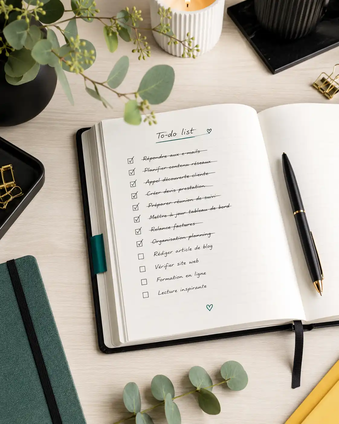 To do list coach sante